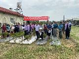 112年10月17日在美濃與辦「夏季栽培辣椒新品種與覆蓋資材觀摩會」相片
