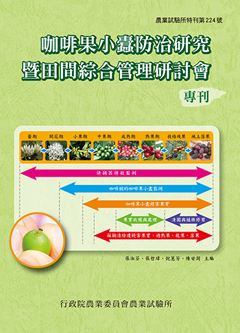 咖啡果小蠹防治研究暨田間綜合管理研討會專刊 封面